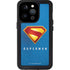 Superman 2025 Classic Superman Shield Emblem iPhone 15 Pro Waterproof Case
